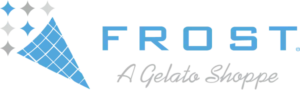 The Frost Gelato Shoppe logo in monochrome