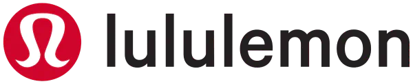 The lululemon logo in monochrome