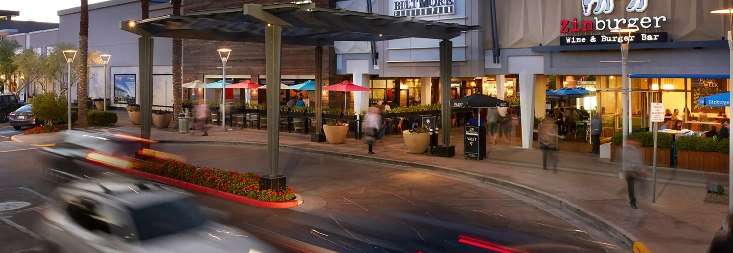 Biltmore Fashion Park store fronts