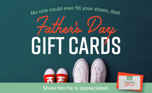 For the Dad That Does it All—Up to $40 Off a Massage Session at Elements Massage