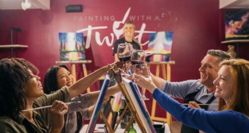 Paint And Sip with Painting with a Twist