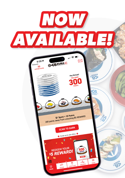 Kura Sushi Rewards Loyalty App