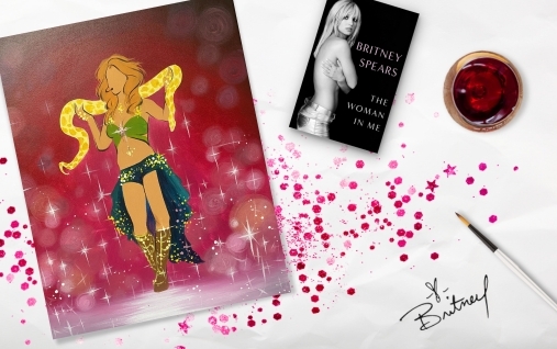Britney Spears Paint Night at Painting with a Twist