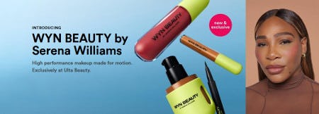 Introducing WYN BEAUTY BY Serena Williams