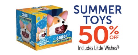 50% Off Summer Toys