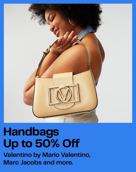 Handbags Up to 50% Off