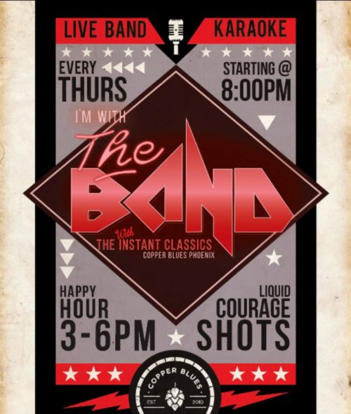 Live Band Karaoke with the Instant Classics Every Thursday!