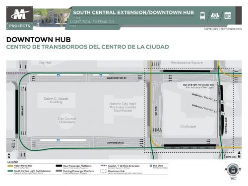 Valley Metro Light Rail Extension Project Overview: Downtown Hub