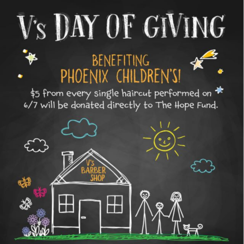 V’s Day of Giving Benefiting Phoenix Children’s Hospital