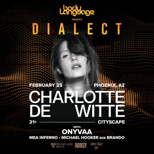 Charlotte de Witte | Dialect at Chico Malo