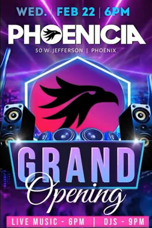 Phoenicia Music Lounge Grand Opening Event