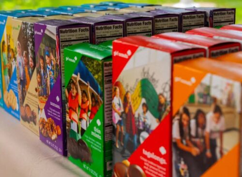 Girl Scout Cookies at The Yard Milkshake Bar