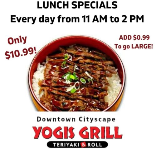 Yogis Grill Lunch Specials