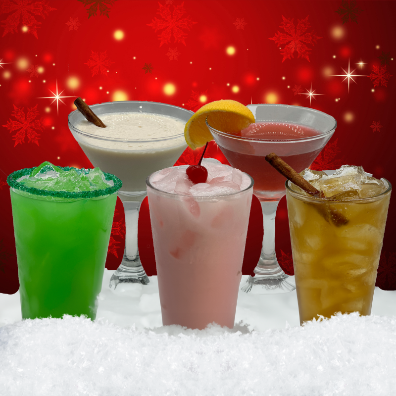 $7 Holiday Cocktails, $5 Mocktails for the month of December at 810 Billiards & Bowling!