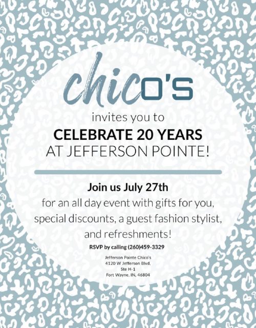 Celebrate 20 Years at Jefferson Pointe