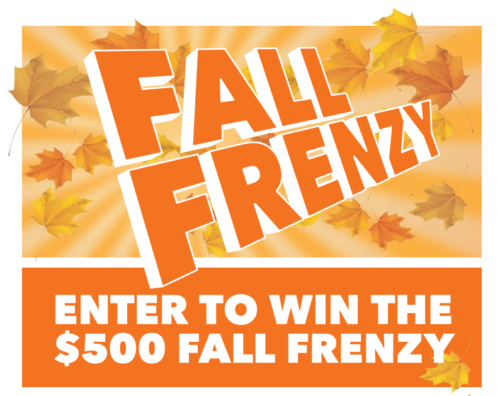 $500 Fall Frenzy Event