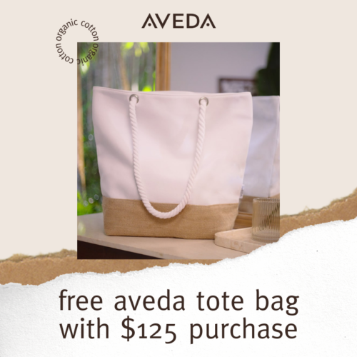 Free Aveda Tote Bag!