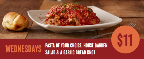 Wednesday Specials at Beer Barrel Pizza