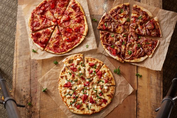 $7.99 Thin and Crispy Pizza’s at Beer Barrel Pizza & Grill