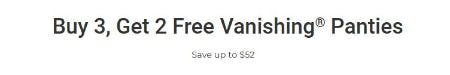 Buy 3, Get 2 Free Vanishing Panties