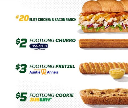 Pair your Footlong with a Sidekick