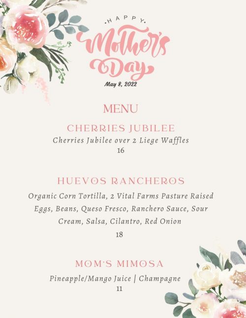 Mother’s Day Brunch
