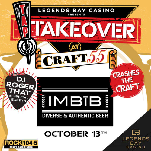 IMBIB at Legends Bay Casino’s Thursday Tap Takeover