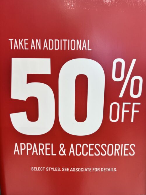 50% off Additional Clearance at Oakley