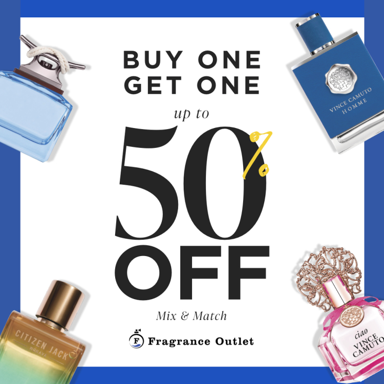 Fragrance Outlet – Buy One Get One up to 50% off