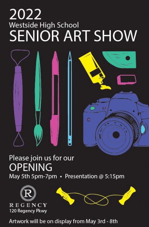 Westside High School’s 14th Annual Senior Art Show