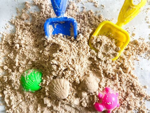 Make Homemade Kinetic Sand at Learning Express
