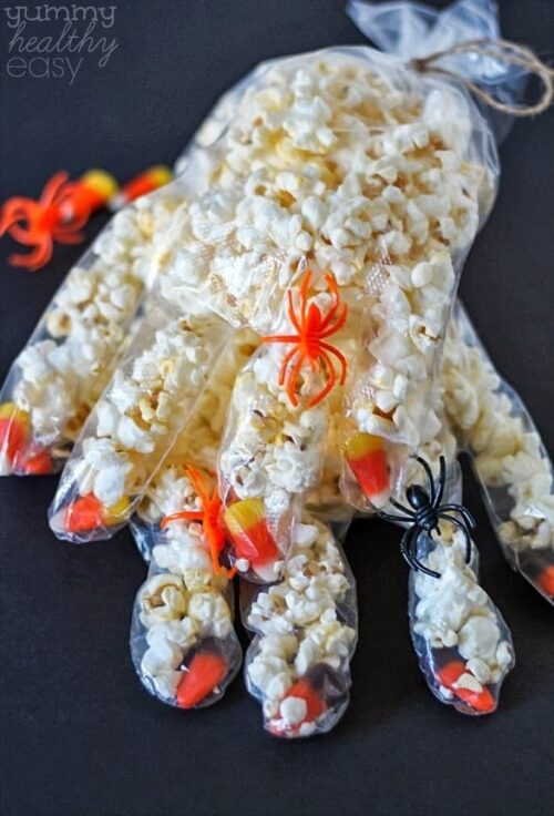 Make a Popcorn Monster Hand at Learning Express Toys