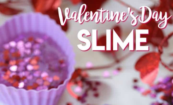 DIY Valentine’s Day Slime at Learning Express Toys