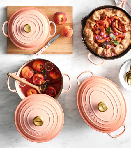 The Le Creuset Pêche Collection