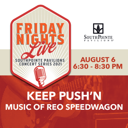 Friday Nights Live Summer Concert Series featuring Keep Push’n