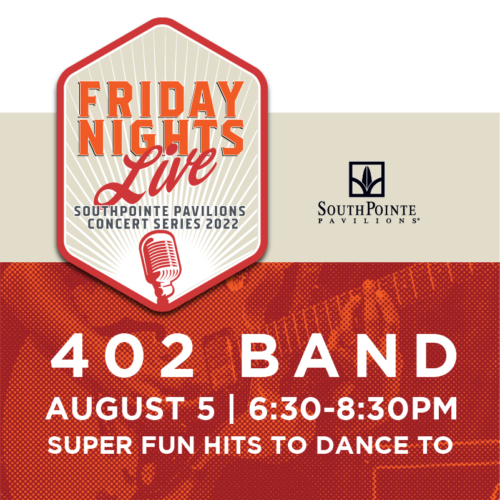 Friday Nights Live Summer Concert Series featuring 402 Band