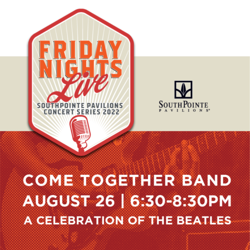Friday Nights Live Summer Concert Series Featuring Come Together Band
