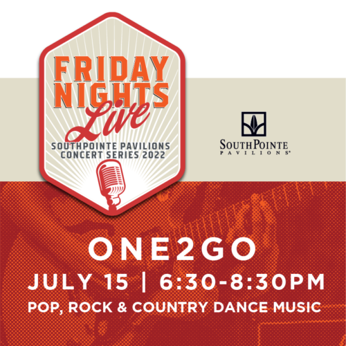Friday Nights Live Summer Concert Series featuring One2Go Band
