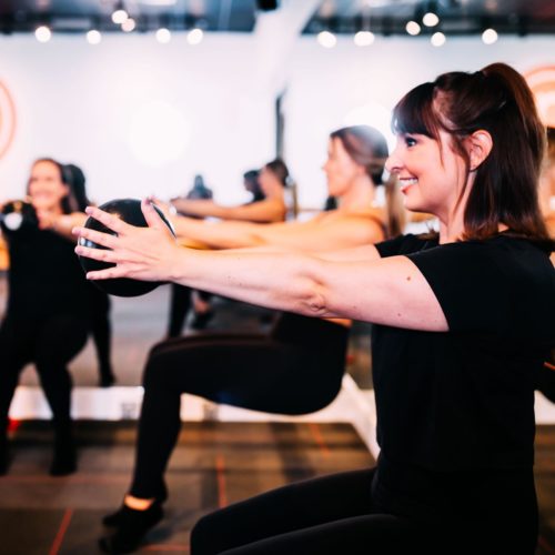Pure Barre Pop Up Class at SCHEELS
