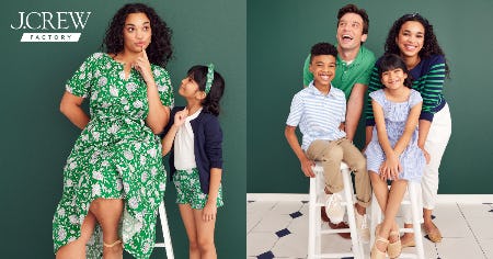 Up to 60% Off Storewide at J.Crew Factory!