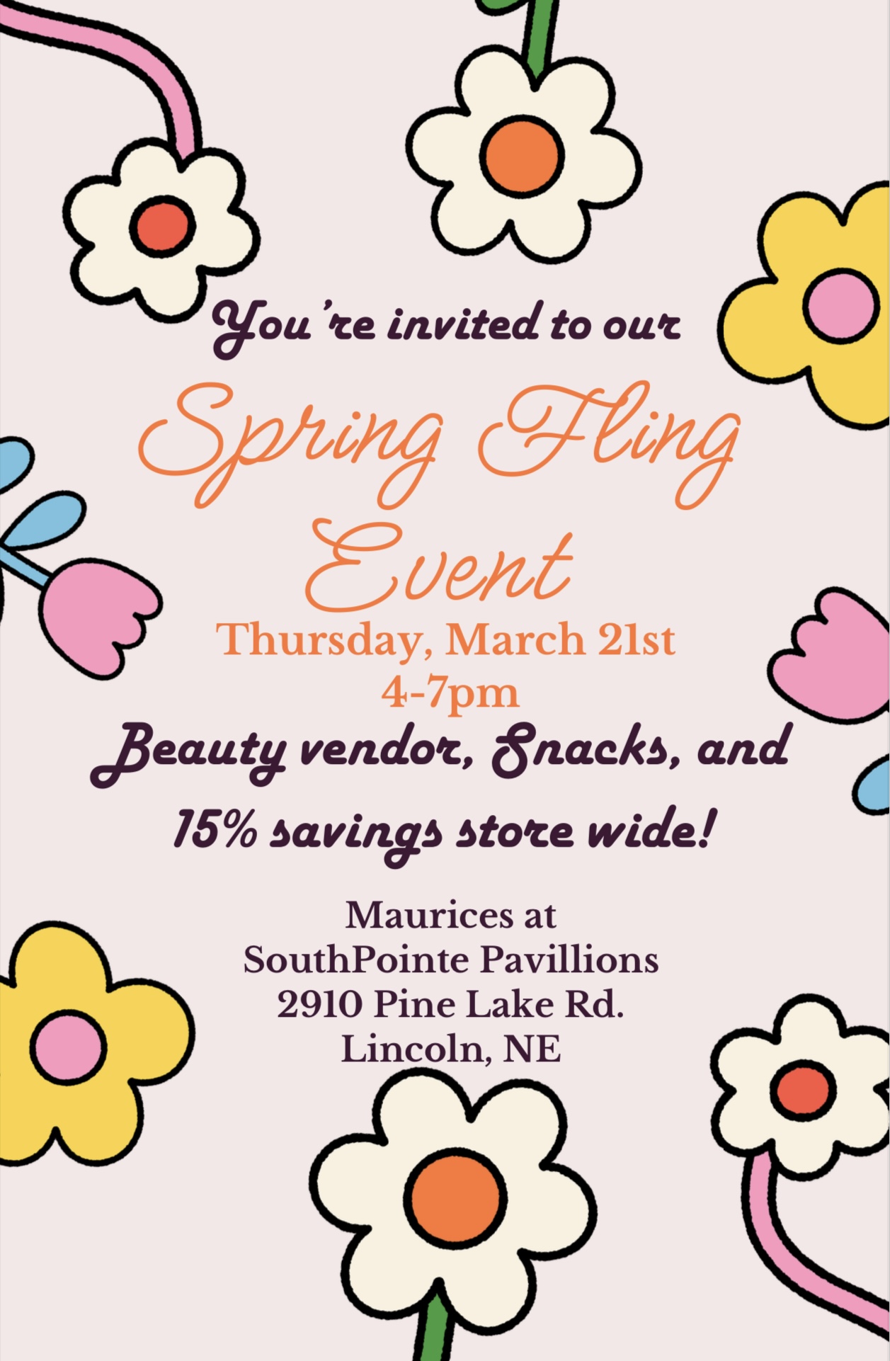 Spring Fling Event At Maurices