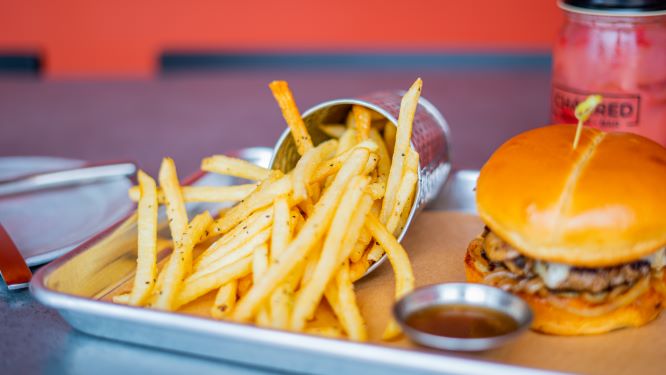 FREE Fries from Charred Burger + Bar!