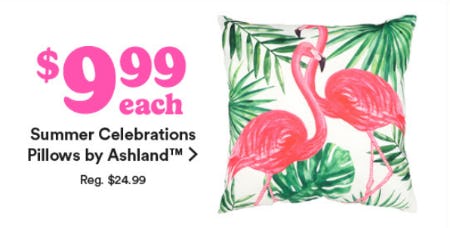 $9.99 Each Summer Celebrations Pillows by Asland