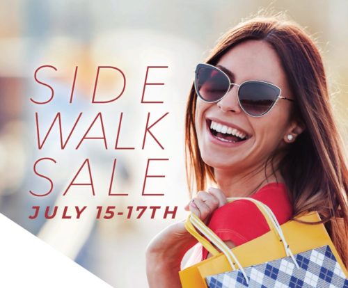 Side Walk Sale