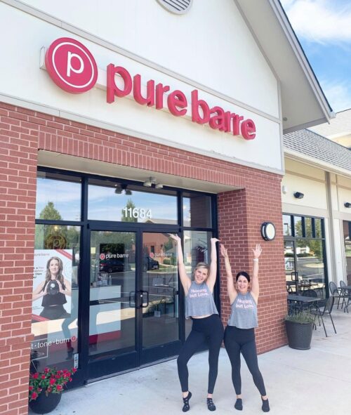 Pure Barre Spray Tan Pop-Up