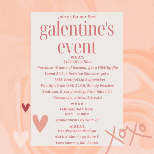 Galentine’s at Healthylook Med Spa