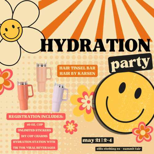 Hydration Party – Event at Ellis Summit Fair