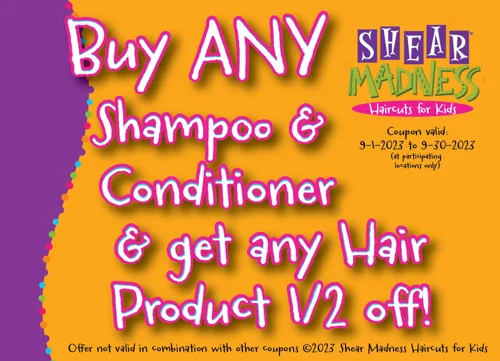 BOGO Half-OFF at Shear Madness