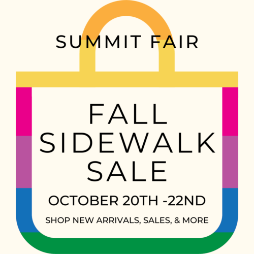 Summit Fair Fall Sidewalk Sale