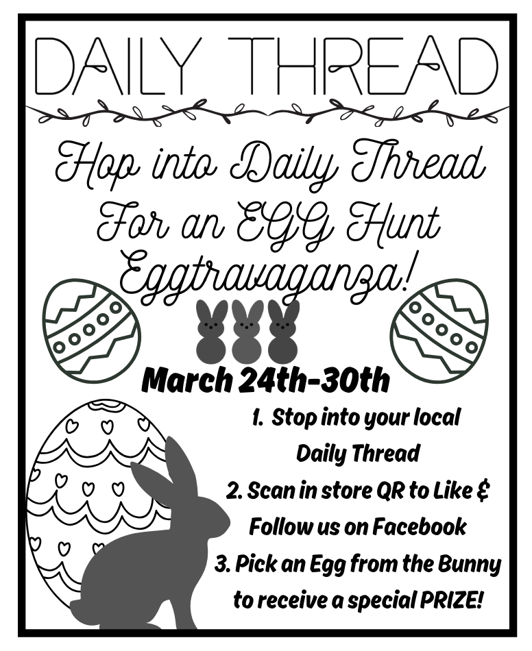 Egg Hunt Egg-Travaganza at Daily Thread!